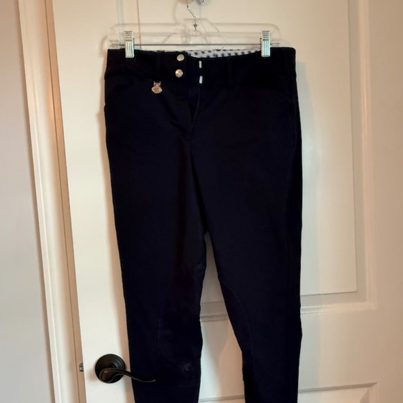 Smartpak Bradley Breeches Jodphurs Women's Size 28 Horse Riding Pants Navy Blue - Picture 1 of 9
